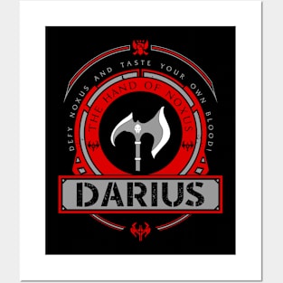 DARIUS - LIMITED EDITION Posters and Art